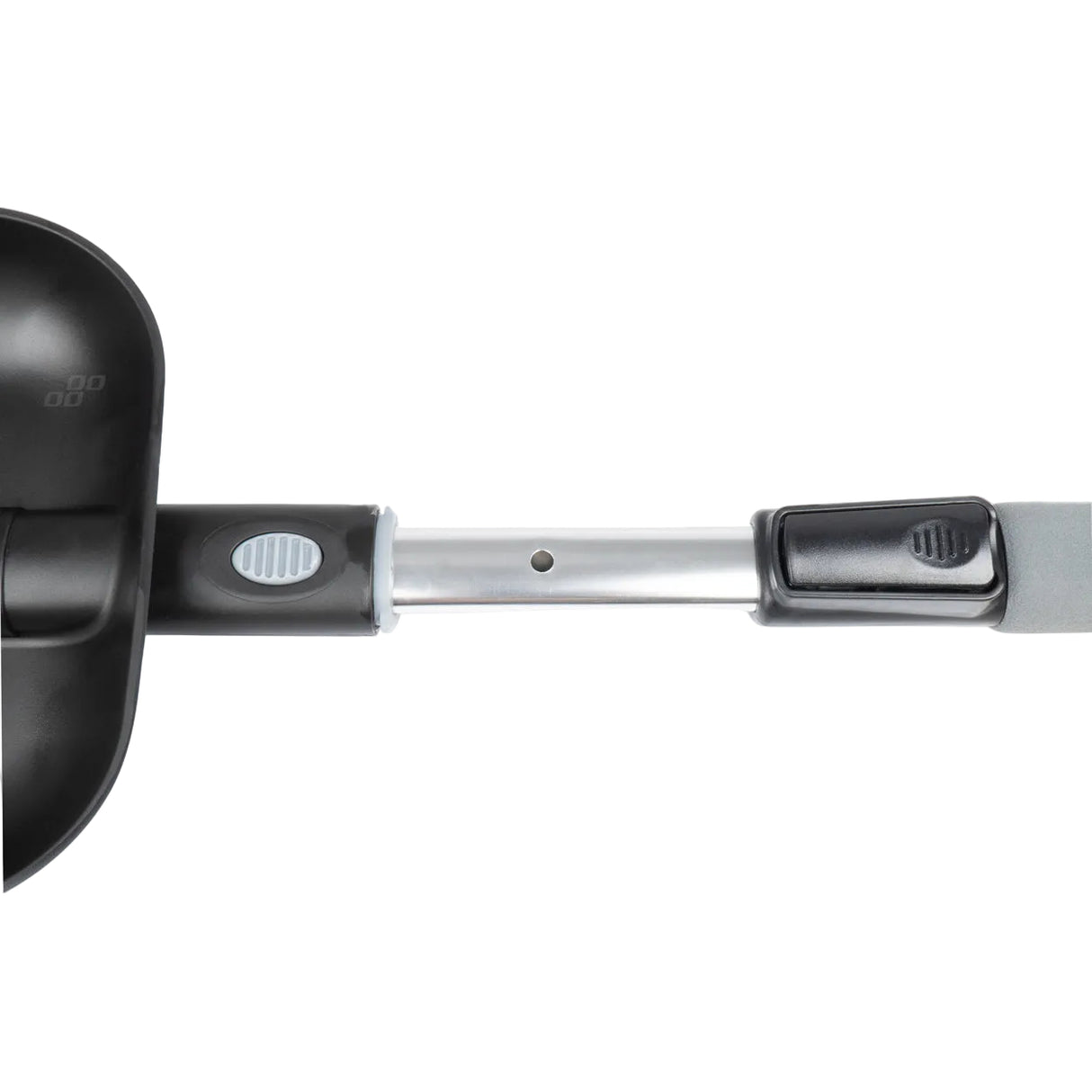 Teleskopischer Schneeschieber mit Aluminium-Stiel, 103–131 cm