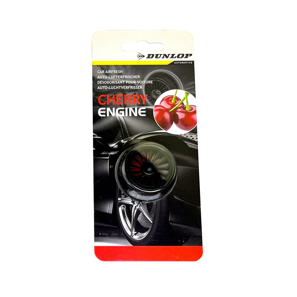 Dunlop Turbo Design Car Air Freshener – 4 Scent Variations
