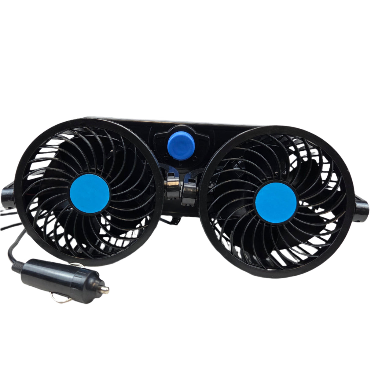 Double Head Car Fan 2x15cm