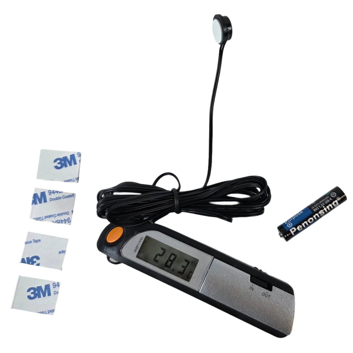 Digital Thermometer for Indoor and Outdoor Use