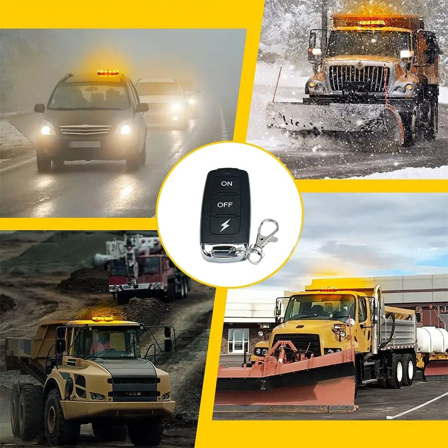 Amber Emergency LED Light Bar