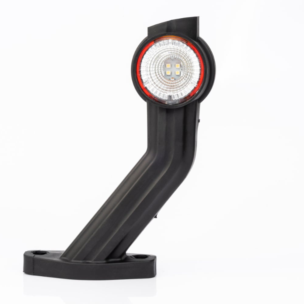 LED Elbow Marker Rubber Lamp with Microprism, 3 Functions