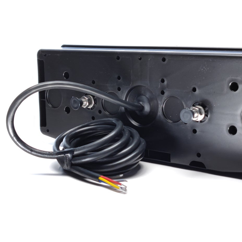 LED Rear Lamp 7-Function Triangle Prism 12-24V