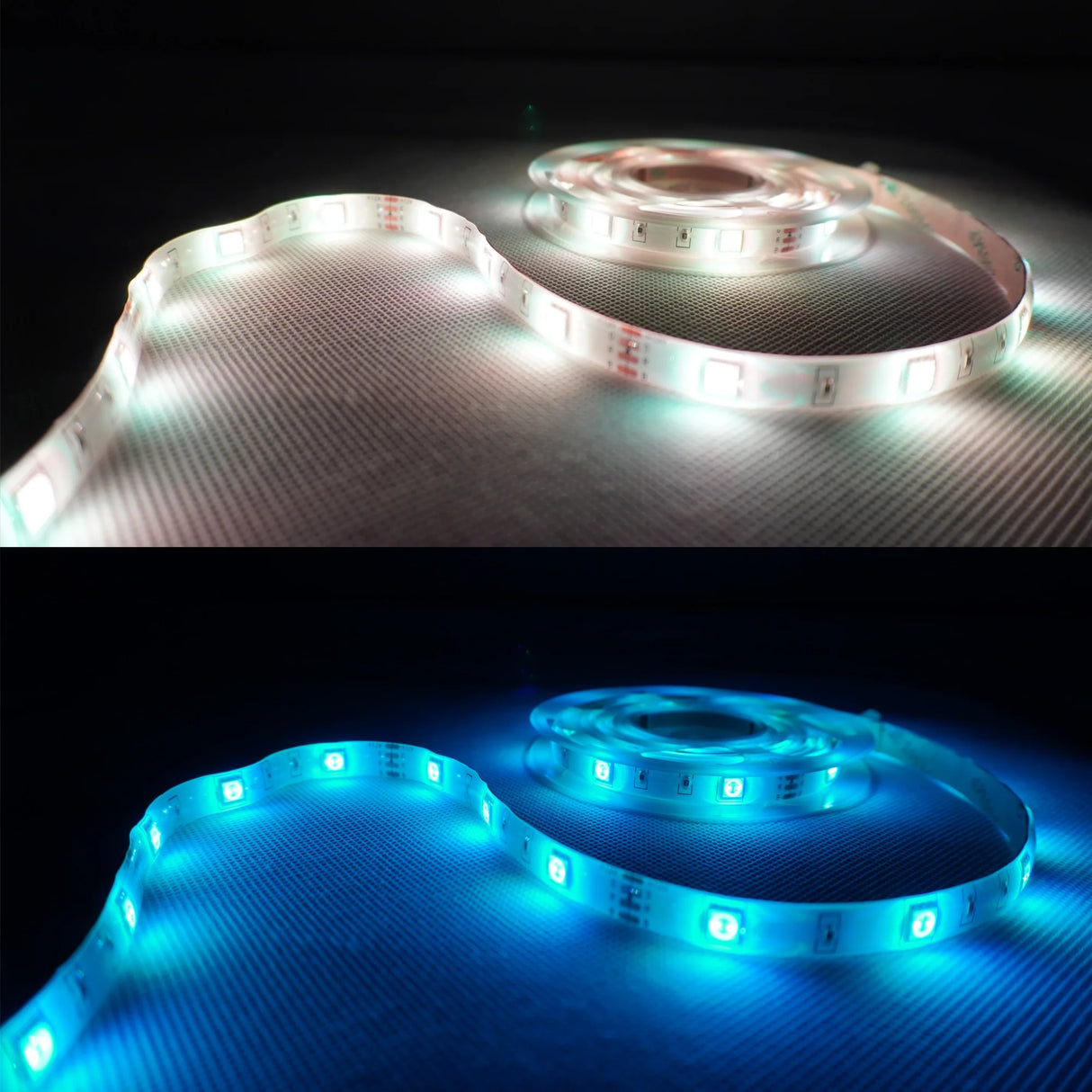 Color Changing LED Strip for Cars with Remote Control – 2m