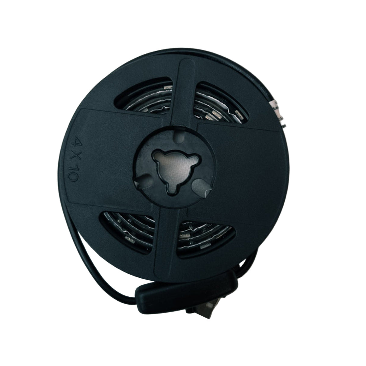 LED Strip Light with USB Connector, White, IP65, 1m