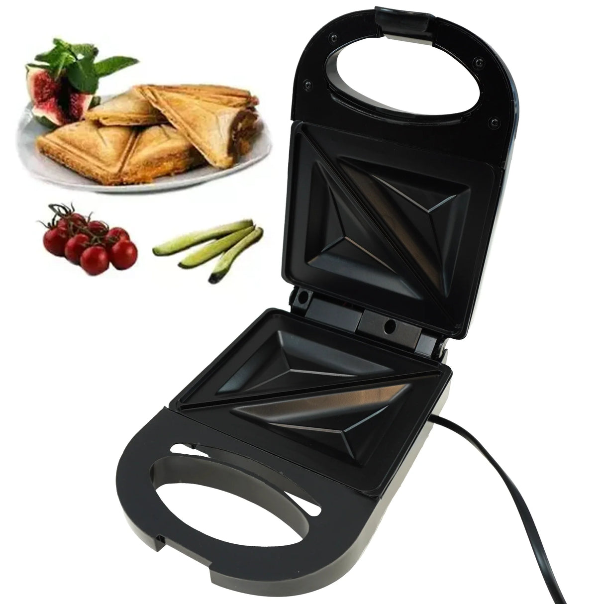 Car Sandwich Maker & Toaster, 120W Cigarette Lighter Powered