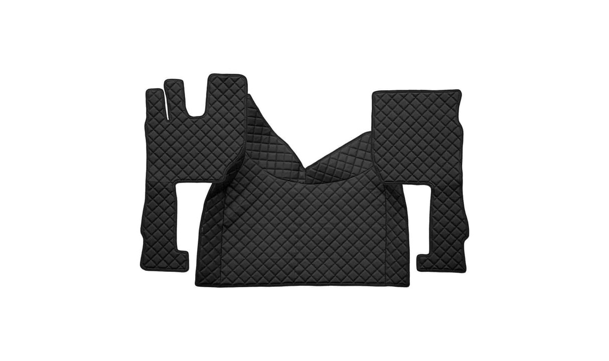 Quilted Faux Leather Floor Mat for Volvo FH4, FH5 Automatic (from 2013)