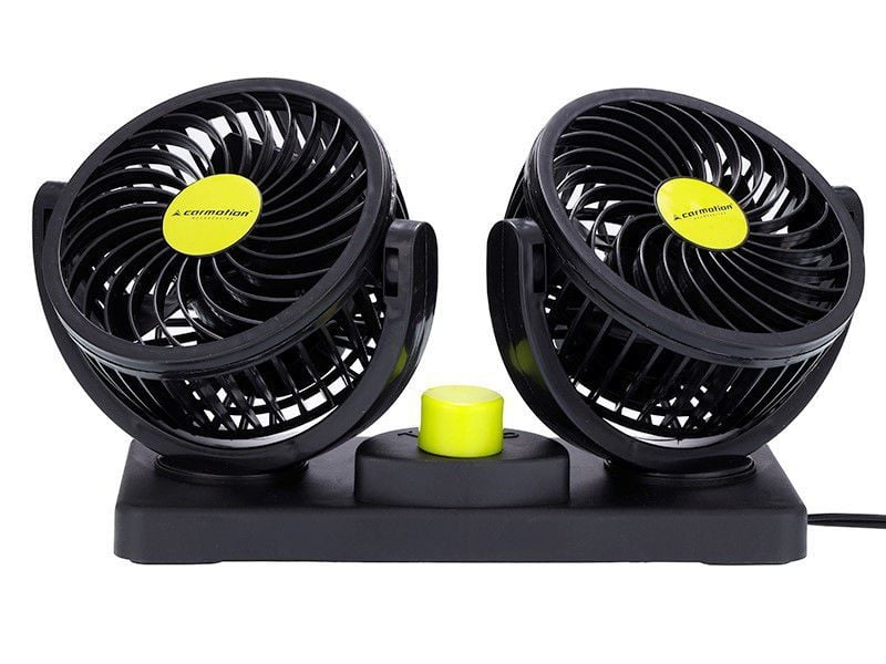 Dual Car Fan 8W
