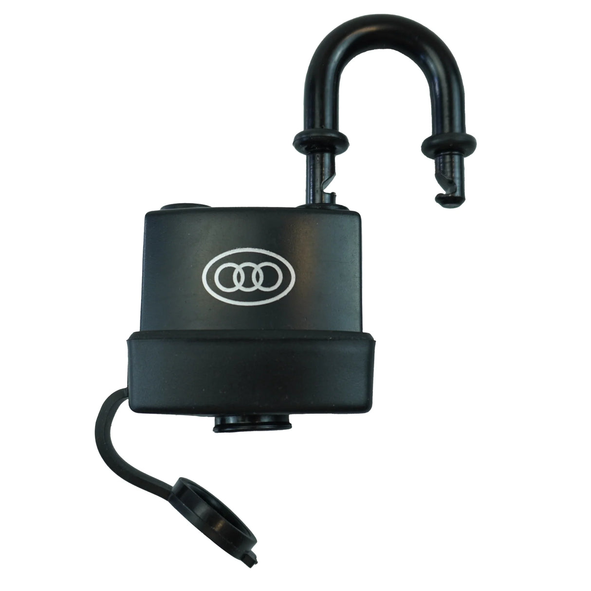 Waterproof Security Padlock – Black, with 3 Keys