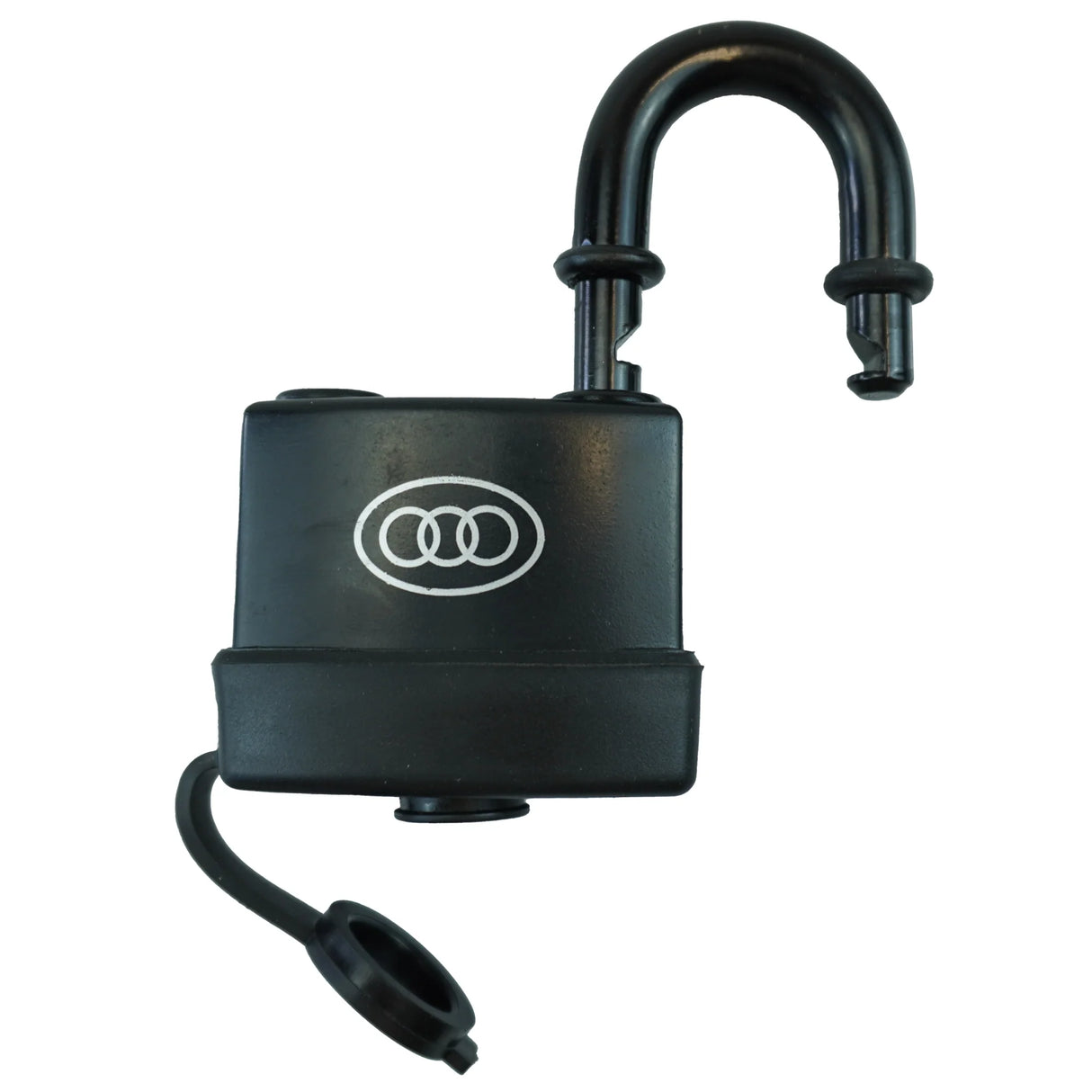 Waterproof Security Padlock – Black, with 3 Keys