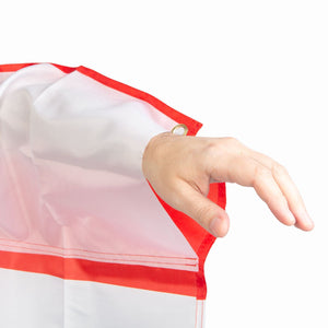 Supporter Flag - Wearable on Back - Hungarian - 150 x 90 cm