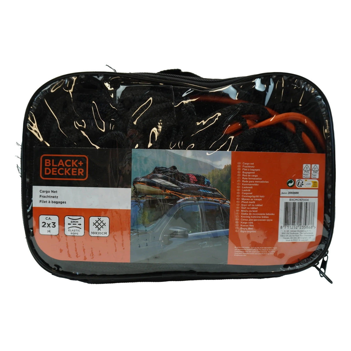 Cargo Net 2 x 3 m with Storage Bag