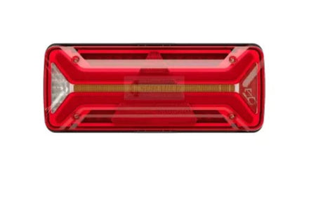 Trailer Rear Light with Flexible Rubber Lamp, 4-Pin Connector