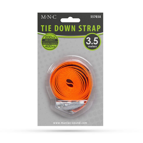 Cargo Tie-Down Strap with Buckle, 1x3.5m, 200/400kg