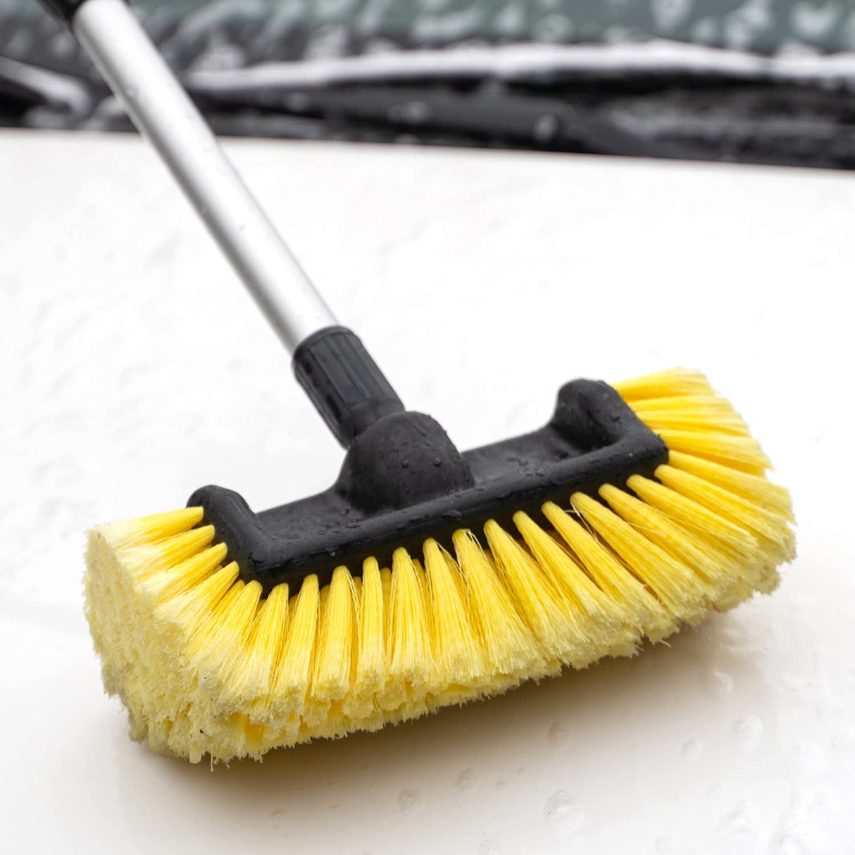 Side Bristle Brush Head for Telescopic Water-Fed Handles (180-250 cm)