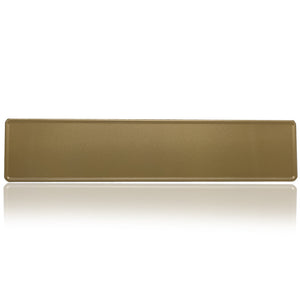 Custom Embossed Nameplate