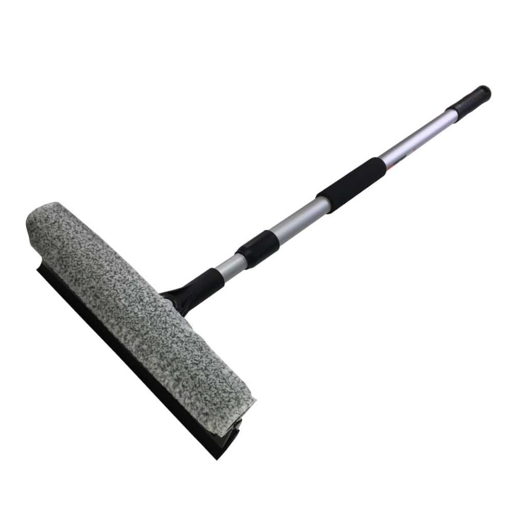 Telescopic Window Squeegee with Flexible Head – 25cm