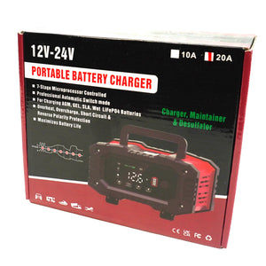 Smart Battery Charger 12/24V 20A