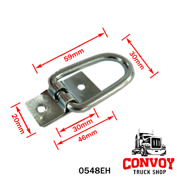Folding Horizontal Tarp Latch