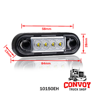 Built-in LED Position Lamp, 4 LEDs