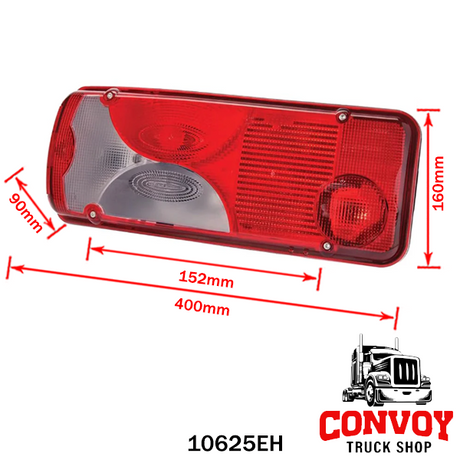 Vignal Rear Lamp for Iveco Stralis LC8 Grey