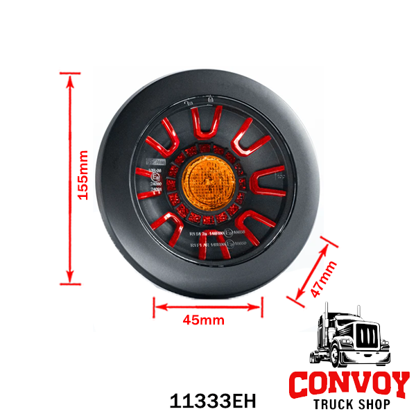 LED Trailer Light 3-in-1 Function