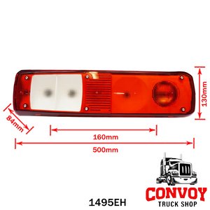 Rear Lamp for Renault Magnum, Premium LC9 Vignal