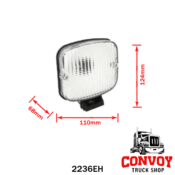 Reversing Light with Rear Mount Bracket