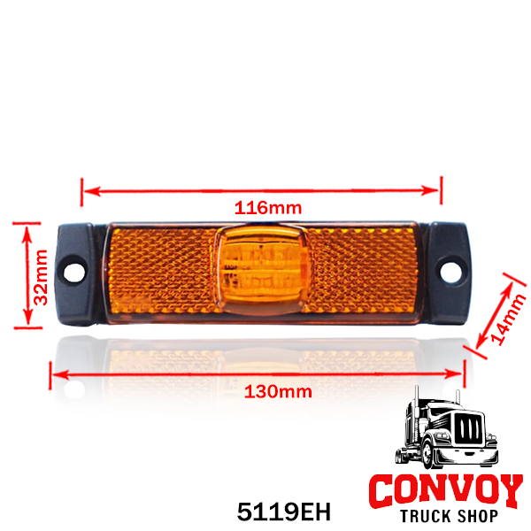 LED Position Lamp with Side Mount