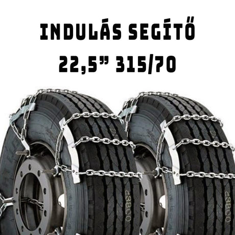 SnowTraveller® Emergency Traction Snow Chains R22.5