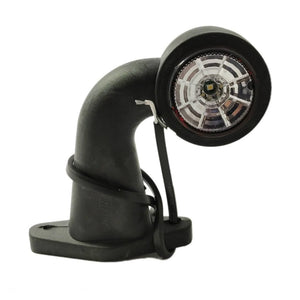 LED Elbow Marker Lamp with Microprism – Rubber Arm