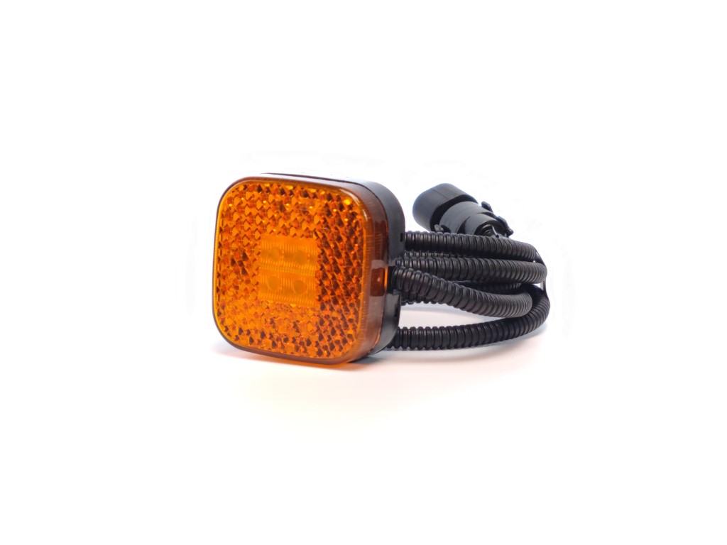 Amber LED Side Marker Lamp for MAN – Square