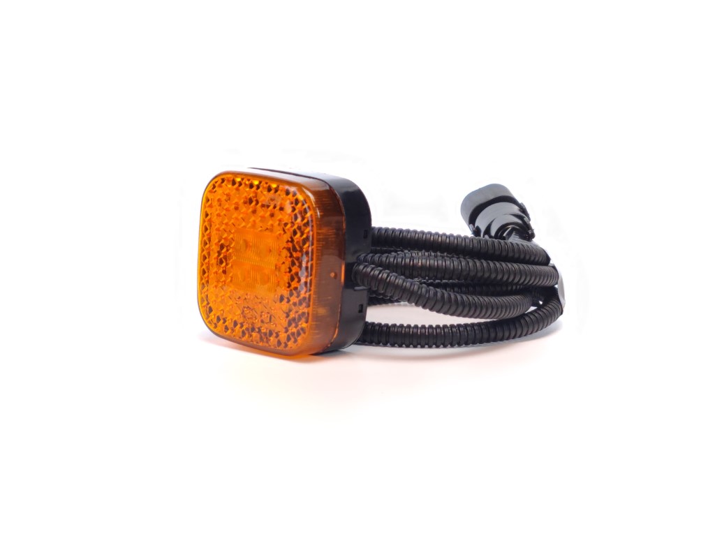 Amber LED Side Marker Lamp for MAN – Square