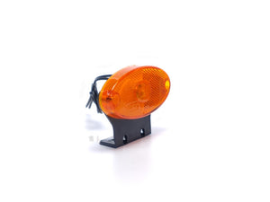 LED Position Lamp Oval Amber with Holder