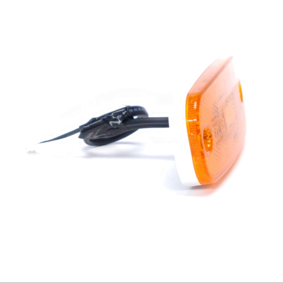 Rounded LED Side Marker Lamp 2LED 12/24V