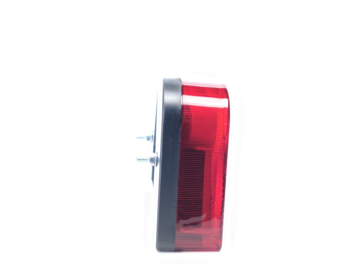 Rounded Triangle Trailer Tail Light with Reflector
