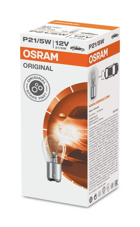 Avtomobilska žarnica Bay15d Osram – 12V in 24V, 21W / 21/5W
