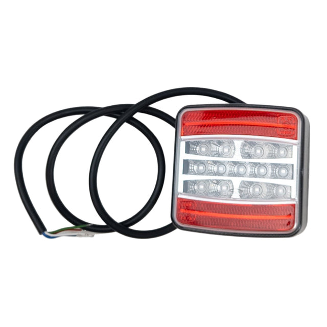 LED Trailer Light with 3 Functions and Reflector