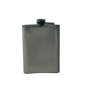 Metal Hip Flask with Engraved Wild Duck Design – 240 ml