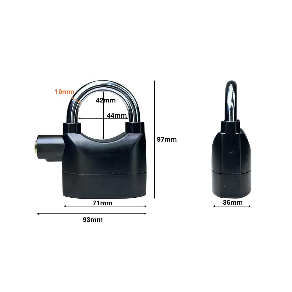 Security Alarm Padlock