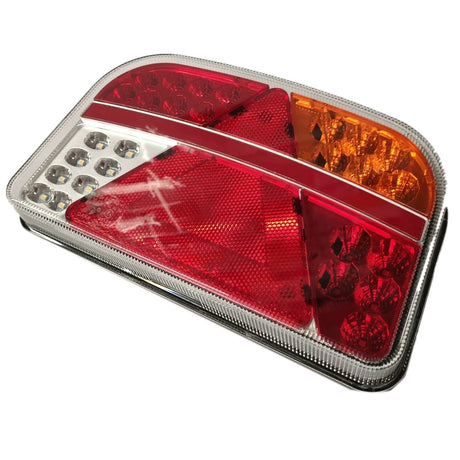 LED Lamp 7-Function Rounded Triangle Reflector 12/24V