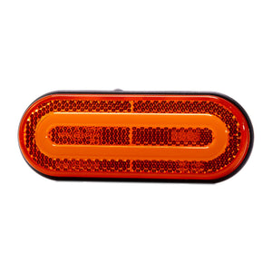 LED Position Lamp Rounded Transparent 12-36V