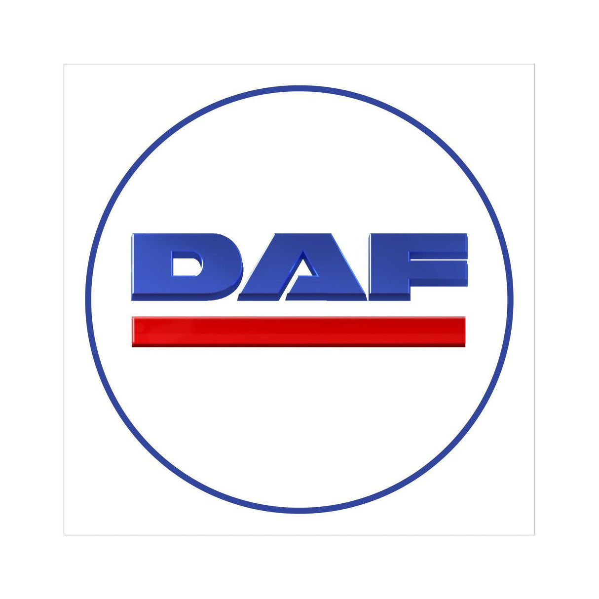 DAF Logo Sticker – Round, 22cm