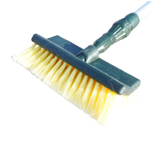 Telescopic Wash Brush with Water Tap (Incl. Brush Head) 180cm