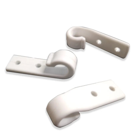 Double-Hole Plastic Tarp Hook