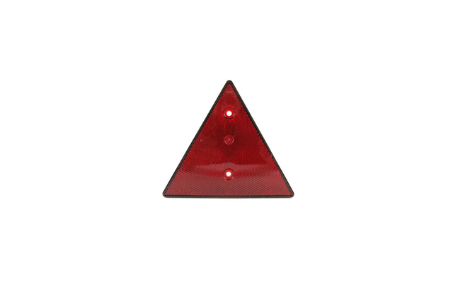 Red Triangular Reflector, Screw-Mounted