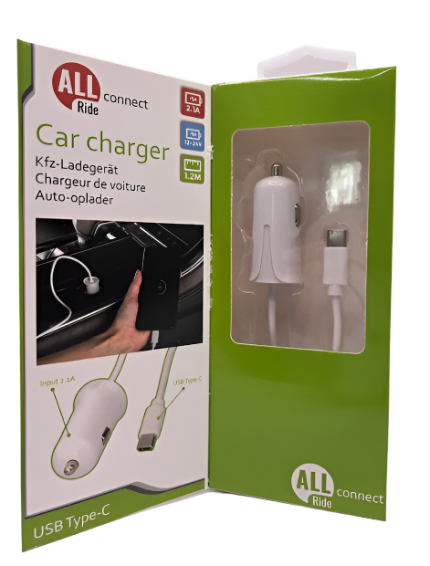USB Car Charger Type-C