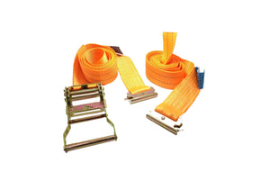 Cargo Lashing Strap 2t for Sidewall Rail System with E Hook