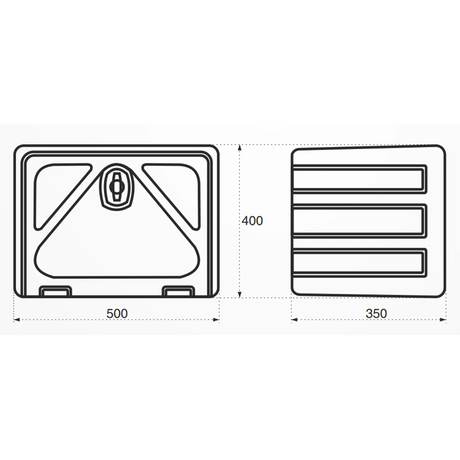 Heavy-Duty Plastic Tool Box