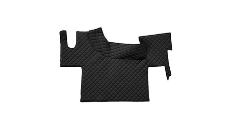 Quilted Faux Leather Floor Mat for Renault T Flat-Floor